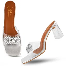 jm looks Women Heels Sandal image 5