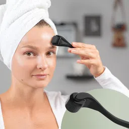 KNAF 1 Pcs Derma Roller Microneedle Roller For Face Scalp Beard Personal Care Appliance Combo image 3