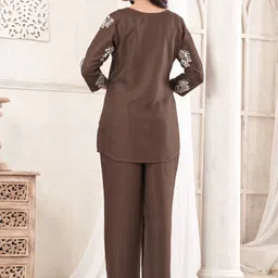 p three pluse Top Palazzos Co-ords Set image 2