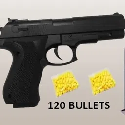 harsun SHIVI NAKLI TOY GUN WITH 120 BULLETS Guns & Darts-picture-27