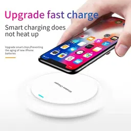 Cokoeye COCO-EYE 15W Fast Wireless Charger Pad Ultra Slim Qi-Compatible Type-C Charging Pad image 2