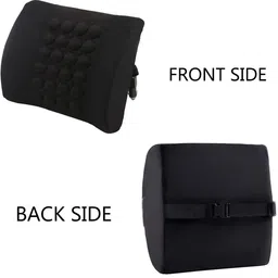 maties Black Memory Foam Car Pillow Cushion for Universal For Car image 5