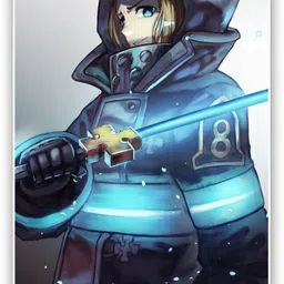 art recall Fire Force Wall Poster Anime Poster For Wall Photographic Paper-picture-26