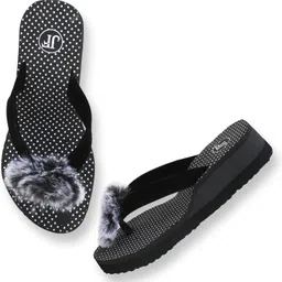 skytrap Stylish Comfortable and Trending Printed Flip Flops Slide Combo of 2 Women Slippers image 5