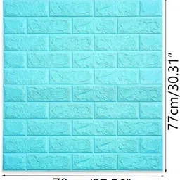 metreno Vinyl Decorative Blue Wallpaper-picture-13