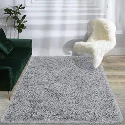shag weaving Multicolor Polyester Carpet image 2
