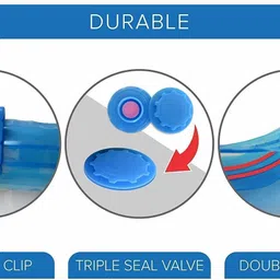 purchase enterprise Reusable Ziplock Vacuum Storage Space Saver Bags(5 PCS PLAIN BAG ,1 PUMP ) Travel Storage Vacuum Bags image 5