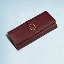 alsu Casual, Party, Formal Maroon Clutch image 4