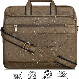 hvh world Men Khaki Messenger Bag image 5