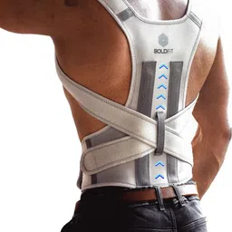 Back Belt For Men & Women. Back Pain Support Straightener Brace Posture Corrector-image-1