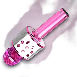 3baan X572 Wireless Singing Ws-858 Mike Multi-function Bluetooth Karaoke Mic Microphone image 1