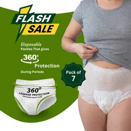 caredone Pack of 7 Women Disposable White Panty-picture-10