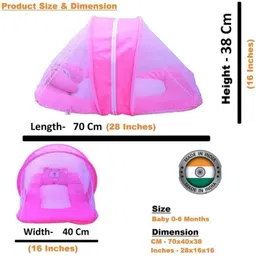 wonderland Baby Mosquito Tent Net Cotton Washable Infants Mosquito Net image 2