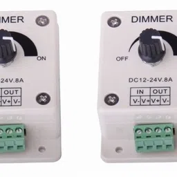 trp traders 12V-24V 8A LED Light Dimmer Brightness Adjustable Control Controller,Power Saver Pack of 2 8 A Step Dimmer-picture-23