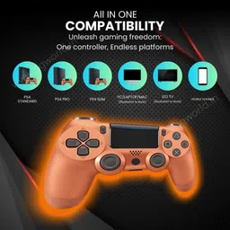 HG WORLD PS4 Controller DualShock 4 Wireless Playstation Controller for PC Bluetooth Gamepad image 5