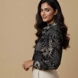 darvi Women Regular Fit Floral Print Casual Shirt image 3