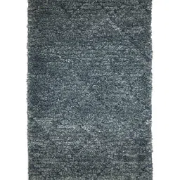 obsessions Grey Solid Polypropylene 4 ft x 6 ft Machine Made Carpet image 2