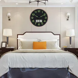 whisket Digital 30 cm X 30 cm Wall Clock image 3