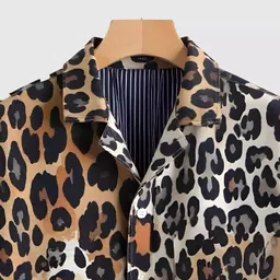 clothbar Men Regular Fit Printed Spread Collar Casual Shirt image 2