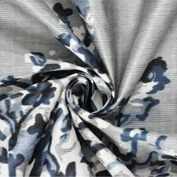 dtodexpress 213.3 cm (7 ft) Polyester Semi Transparent Door Curtain (Pack Of 2) image 4