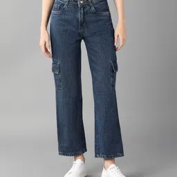 nifty Women Boyfriend Mid Rise Blue Jeans-picture-27