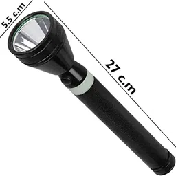 small sun Ultra Bright Rechargeable 3 Modes Torch Light 8 hrs Torch Emergency Light image 2
