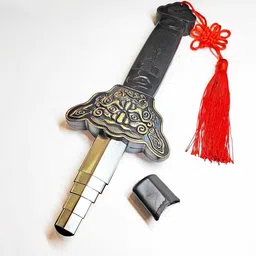 sscollection Folding Sword Martial Arts Retractable Magic Sword for Exercises Pack of 1 Maces & Swords image 1