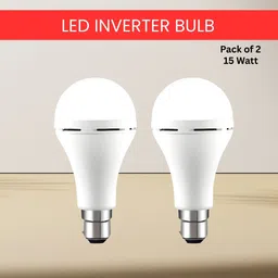 yaroh 15W Rechargeable Emergency Inverter LED Bulb, Upto 4 Hours Battery For HomeQX282 4 hrs Bulb Emergency Light-picture-10