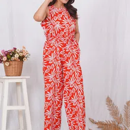 glimmr fab Printed Women Jumpsuit image 3