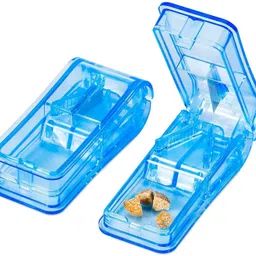 dyzeko Pill Cutter and Splitter Stainless Steel Blade Easy Cut Pills Tablet Vitamins, for Small and Large Pills in Half or Quarter (Pack of 2) Manual Pill Cutter-picture-26