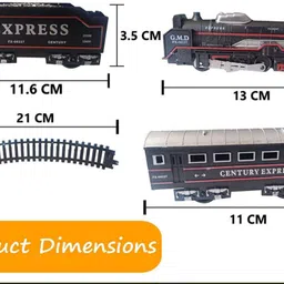 aishita enterprises Interlligent Classical Rechargeble Water Smoke Train [16 Pieces] FOR KIDS image 4