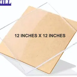 neill Acrylic Transparent Sheet | Size - 12"x12" | Pack of 1 Pc | 30 cm Acrylic Sheet-picture-20