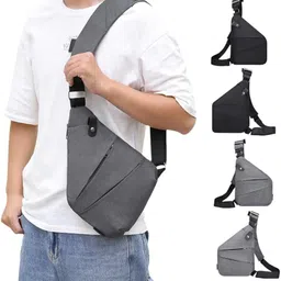 VIYARO Cross Body Bag for Men, Stylish Shoulder Bag Chest Bags for travel CHEST BAG-image-0