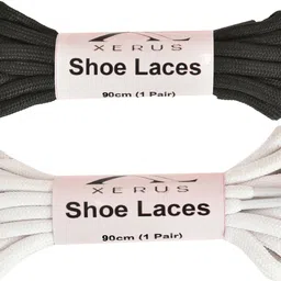 XERUS Shoe Lace Round Black White For Boot Sport Hiking Shoes Shoe Lace-picture-10