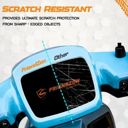 friendzon 9H Nano Speedometer Scratch Guard Screen Protector For Ola S1 / S1 Pro EV Bike Crash Guard image 3