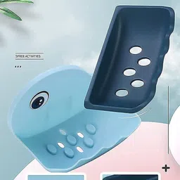 sjk Fish Shape Cute Adhesive Waterproof Wall Mounted Soap Dish(PACK OF 4) 1.199-picture-40