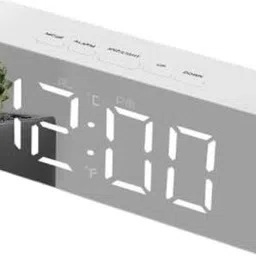 houseofmalik Electric Clock Silver Clock-picture-28