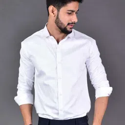 soundryafabric Men Regular Fit Solid Casual Shirt-picture-19