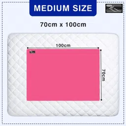 rajking Fleece, Cotton Baby Bed Protecting Mat image 2