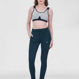 kevara Women Solid Green Track Pants-picture-32