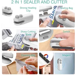 techel Portable Handheld Vacuum Food Sealer machine DCC30 Hand Held Heat Sealer-picture-21