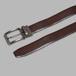 louis philippe Men Black Genuine Leather Belt image 3
