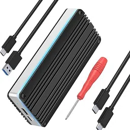 Tobo M.2 NVME SSD ENCLOSURE ADATER USB 3.1 SSD Adapter with Indicator SSD TD-942HS 3 inch SSD ENCLOSURE. image 5