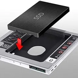 Sarvottam 9.5mm Universal 2nd Hard Drive Caddy For 2.5 inch Internal Hard 9.5 Drive image 3