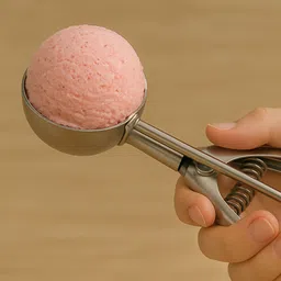 vonity Reusable Multi-Function Ice Cream Scooper For Fruit Melon Meat Kitchen Utensils Stainless Steel Ice-cream Spoon image 2