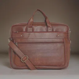 house of common Men & Women Tan Messenger Bag-picture-16