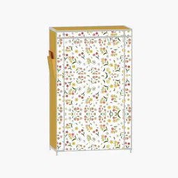 poowerest 6 Tire Foldable Collapsible Wardrobe Storage Organizer Almirah Cloth Rack PVC Collapsible Wardrobe image 4