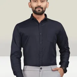 nuraso Men Cotton Blend Shirt Pant Set image 4