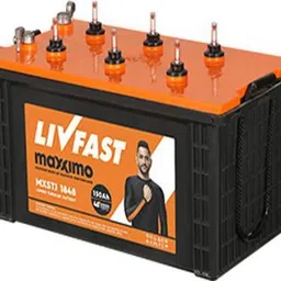 livfast MXSTJ1848+FC875 Tubular Inverter Battery image 2