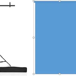 Cam cart T-Stand With 6ftx9ft Photography Screen With 2 Spring Clamp & Carry Bag Reflector-picture-25